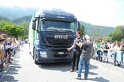 Beeindruckend: Ein Lastwagen, der nur mit Strom angetrieben wird. Die Reichweite beträgt bis zu 300 Kilometer.