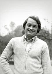 Urs W. Studer als Teenager.