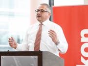 Oerlikon-Konzernchef Roland Fischer will die Getriebesparte an die Schweizer Börse bringen. (Bild: Siggi Bucher/Keystone)