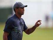 Tiger Woods war in der Auftaktrunde nicht zum Lachen zumute (Bild: KEYSTONE/EPA/TANNEN MAURY)