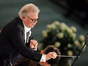 Der Dirigent Enoch zu Guttenberg, Vater des früheren deutschen Verteidigungsminister Karl Theodor zu Guttenberg, ist mit 71 Jahren gestorben. (Bild: Keystone/EPA ANSA/CLAUDIO ONORATI)