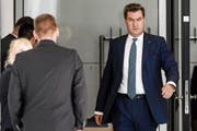 Bayerns Ministerpräsident Markus Söder (CSU) bleibt in der Flüchtlingsfrage stramm auf Rechtskurs. (Bild: Clemens Bilan/EPA (Berlin, 14. Juni 2018))