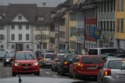 Die Umfahrung soll den Flecken Beromünster entlasten. (Bild: Boris Bürgisser, Beromünster, 5. April 2013)