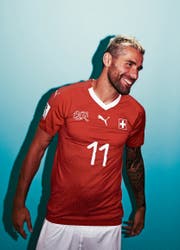 Valon Behrami: «Das Schweizer Team lebt von der Euphorie.» (Bild: Adam Pretty/Getty (Samara, 12. Juni 2018))