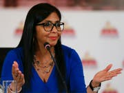 Delcy Rodríguez ist die neue Vize-Präsidentin von Venezuela. (Bild: KEYSTONE/AP/RICARDO MAZALAN)