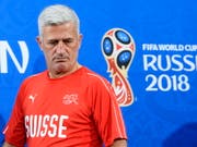 Vladimir Petkovic geht mit viel Vertrauen ins Spiel gegen Brasilien (Bild: KEYSTONE/EPA KEYSTONE/LAURENT GILLIERON)