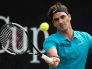 Wird nach seinem Halbfinal-Sieg gegen Nick Kyrgios wieder die Nummer 1 der Welt: Roger Federer (Bild: KEYSTONE/AP dpa/MARIJAN MURAT)
