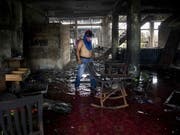 In Nicaragua hat es am Samstag bei Unruhen erneut zahlreiche Tote gegeben - und dies, obwohl zwischen den Konfliktparteien ein Gewaltverzicht vereinbart worden war. (Bild: KEYSTONE/EPA EFE/JORGE TORRES)