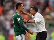 Mit seinem Einsatz beim Auftaktsieg gegen Deutschland nahm der Mexikaner Rafael Marquez bereits an seiner fünften WM-Endrunde teil (Bild: KEYSTONE/EPA/PETER POWELL)