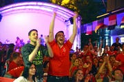 Die Schweiz spielt ein Unentschieden gegen Brasilien. (Bilder: Corinne Hanselmann)