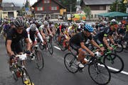 Bei der Austragung 2017 sind 101 Personen im Rennen gegen Fabian Cancellara angetreten. Zielort war der Oberalppass. (Bild: Georg Epp, Andermatt, 25. Juni 2017)