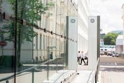 Der General-Electric-Hauptsitz in Baden. Bild: Claudio Thoma/AZ (Baden, 18. Juni 2018)
