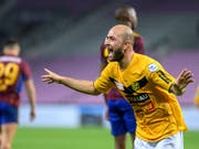 Tunahan Cicek erzielte in der vergangenen Saison 21 Tore für den FC Schaffhausen (Bild: KEYSTONE/MARTIAL TREZZINI)
