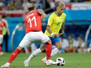 Valon Behrami sollte auch gegen Serbien die Schweizer Defensive stabilisieren können (Bild: KEYSTONE/AP/FELIPE DANA)