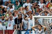Fühlt sich oft alleingelassen: Verteidiger Mats Hummels. (Bild: Eduardo Verdugo/AP (Moskau, 17. Juni 2018)