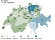 Zuwanderung in den Kanton St.Gallen. (Quelle: Fachstelle für Statistik Kanton St.Gallen/Grafik: Selina Buess)