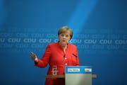 Bundeskanzlerin Angela Merkel. Bild: Sean Gallup/Getty (Berlin, 18. Juni 2018)