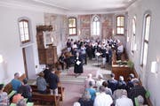 Festlicher Gottesdienst in der Kirche Ganterschwil. (Bild: Peter Küpfer)