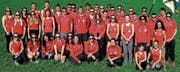 Der STV Oberriet-Eichenwies freut sich über die Note 29,88 seiner Leichtathletinnen und Leichtathleten am Aargauer Kreisturnfest in Würenlos. (Bild: Martin Steger)