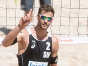 Marco Krattiger behält trotz der Verletzung seine positiven Gedanken (Bild: KEYSTONE/URS FLUEELER)