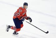 Nico Gross, hier im Trikot der Oshawa Generals, hat vor dem NHL Entry Draft «ein gutes Gefühl». (Bild: Baughn Ridley/Getty (St Catharines, 26. Oktober 2017))