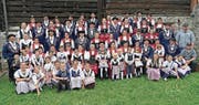 Die Mitglieder der Trachtengruppe Flüelen blicken auf einen gelungenen Trachtenbrunch zurück. (Bild: PD)