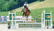 Peter Bucher war mit seiner Stute Corrida in Ruswil fehlerfrei unterwegs. (Bild: Sonja Grob (Ruswil/Buholz, 16. Juni 2018))