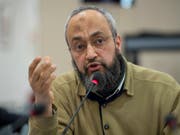 Frankreich hat das Vermögen des Genfer Islamologen Hani Ramadan eingefroren. (Bild: KEYSTONE/MARTIAL TREZZINI)