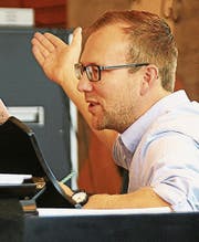 David Engel-Duss dirigiert am Samstag die Feldmusik. (Bild: PD)