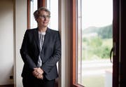 Oberstaatsanwältin Esther Omlin im Polizeigebäude Sarnen. (Bild: Corinne Glanzmann (Sarnen, 29. Mai 2018))