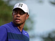 Den verunsicherten Blick hat Tiger Woods derzeit nicht nötig (Bild: KEYSTONE/FR171035 AP/DAVID DERMER)