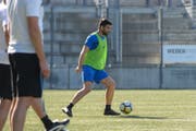Der serbische FC-Wil-Profi Marko Muslin gibt seinem Heimatland im WM-Spiel gegen die Schweiz wenig Kredit. (Bild: Gianluca Lombardi)