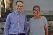 Lukas Küng und Ruth Glaus übernehmen neu die Aufgaben als Vizepräsident und Delegierte. (Bild: Birgit Scheidegger (Alpnach, 19. Juni 2018))