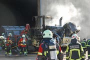 Die Brandursache ist noch nicht geklärt. Bild: Luzerner Polizei