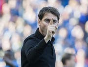 Signalisiert neu beim FCL die Marschroute: Trainer René Weiler. (Bild: Laurie Dieffembacq/Freshfocus (Brügge, 14. Mai 2017))