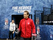 Der Schweizer Nationaltrainer Patrick Fischer an der WM in Dänemark (Bild: KEYSTONE/SALVATORE DI NOLFI)