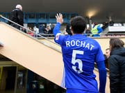 Alain Rochat nimmt Abschied von Lausanne und vom Profifussball (Bild: KEYSTONE/LAURENT GILLIERON)