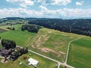 Die Motocrosspiste in Braunau nimmt Formen an. (Bild: Olaf Kühne)