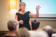 Vortrag zum Thema Der Gläserne Mensch des Frauennetzes Gossau, am Mittwoch, 20. Juni 2018, in Gossau. ©Benjamin Manser / TAGBLATT