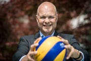 Marko Klok gehörte einst dem erfolgreichen Nationalteam der Niederlande an. In der Saison 2018/19 wird er neu das NLA-Team von Volley Amriswil trainieren. (Bild: Reto Martin)