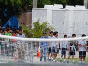 Die US-Armee soll zukünftig 20'000 unbegleitete Migrantenkinder unterbringen. (Foto: Brynn Anderson/AP) (Bild: KEYSTONE/AP/BRYNN ANDERSON)