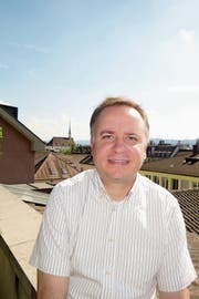 Marco Schmid koordiniert Living Stones. Auch in Zürcher Kirchen sind Führungen geplant. (Bild: Ralph Bohli/PD (Zürich, 8. Mai 2018))