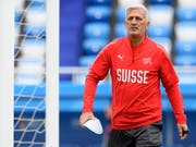 Will nach dem Serbien-Match auf den Rechenschieber verzichten: Nationalcoach Vladimir Petkovic (Bild: KEYSTONE/LAURENT GILLIERON)