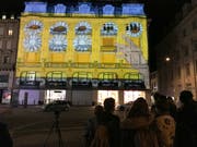 So wird die Lichtschau am Schwanenplatz aussehen. (Visualisierung: PD)