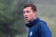 FCL-Verteidiger Remo Arnold während einem Training auf der Allmend. (Bild: Martin Meienberger/freshfocus (Luzern, 13. Juni 2018))