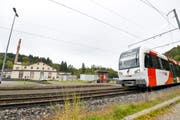 Diese Züge fahren seit fünf Jahren durchs Murgtal. (Bild: Donato Caspari)