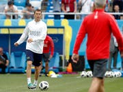 Kein Schweizer kam an Weltmeisterschaften häufiger zum Einsatz als Stephan Lichtsteiner (Bild: KEYSTONE/AP/ANTONIO CALANNI)