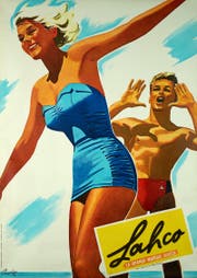 Werbung für Lahco, die «grosse Schweizer Marke», aus dem Jahr 1954. (Bild: PD)