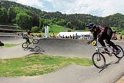 Einen Pumptrack – wie diesen hier in Berneck – soll es bald auch in Urnäsch geben. (Bild: PD)