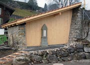 Die restaurierte Fischerhütte in Giswil. (Bild: PD)